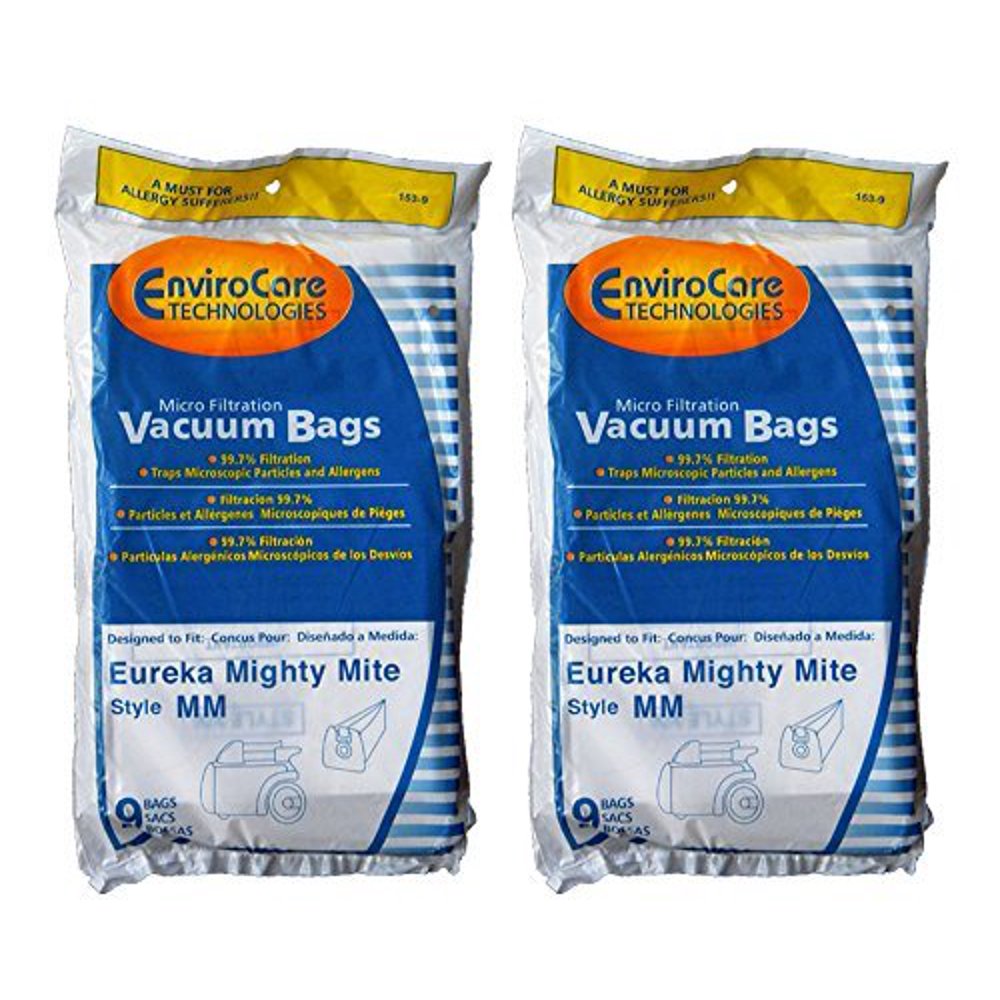 18 Eureka Type MM Mighty Mite Allergy Vacuum Bags