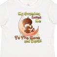thumbnail image 4 of Inktastic My Grandma Loves Me to the Moon and Back Boys or Girls Toddler T-Shirt, 4 of 5
