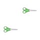 thumbnail image 4 of Kearding Tijeras para el aula con escala, bricolaje, hecho a mano, medición precisa, mango suave, tijeras multifuncionales para manualidades, Verde 2Conjunto, 4 of 6