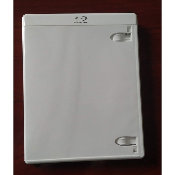 Nouveau boîtier de disque simple Blu-ray Viva Elite blanc de 12,5 mm,  taille standard, 1 disque (paquet de 10) 