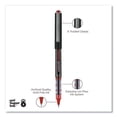 thumbnail image 3 of Vision Roller Ball Pen, Stick, Micro 0.5 Mm, Red Ink, Gray/red Barrel, Dozen | Bundle of 10 Dozen, 3 of 7