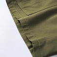 thumbnail image 6 of Yievot Cargo Shorts for Men Casual Drawstring Elastic Waist Summer Workout Gym Shorts with Pockets, 6 of 7