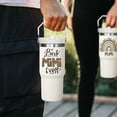 thumbnail image 6 of 30 oz Mimi Tumbler with Handle Lid and Straw, Best Mimi Ever Reusable Vacuum Insulated Travel Coffee Mug CupTumbler, Mothers Day Gifts for Mimi, 6 of 6