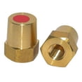 thumbnail image 2 of 1Pair M10 M6 M8 Stud Remote Battery Power Junction Post Connectors Adapter Brass, 2 of 8