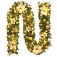 thumbnail image 1 of Clearance! Christmas Stairs Decoration Rattan Flowers Rattan Christmas Tree Festival Decorations Door Decoration, 1 of 4
