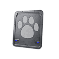 thumbnail image 1 of Puerta De Mascota Con Cierre Magnético Negra, 1 of 4
