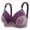 New2/Purple, variant on Otvok 2025 Womans Lace Embroidered Glossy Comfortable Breathable Bra Underwear No Rims
