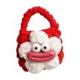 thumbnail image 2 of 4x Mini Bolso de Punto Hecho a Mano Baoblaze para Auriculares Rojo, 2 of 8