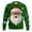 Green, variant on Knitted Ribbed Casual Pullover Sweater Long Sleeve Crewneck Soft Warm Winter Autumn Fashion Top Comfortable Relaxed Fit Sunny Day Jacket S