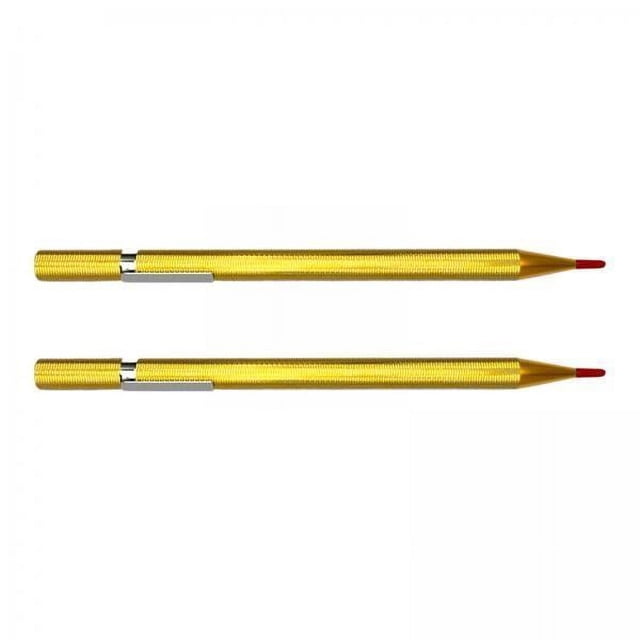Pluma De Grabado Con Punta De Carburo De Tungsteno 4x2x Para Chapa De Acero Endurecido Dorado