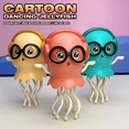 thumbnail image 6 of Dancing Jellyfish Toy for Kids, Dancing Squid Musical Electric Crawling Toys with Lights for Toddlers Ages 3+ Christmas Birthday Gifts(Red), 6 of 7