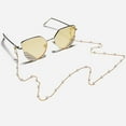 thumbnail image 1 of HEALEEP 1Pcs Golden Metal Imitation Eyeglass Chain for Men with Anti-slip Function, 1 of 8