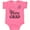 Hot Pink, variant on Inktastic Nicu Graduate Baby Girl Girls Baby Bodysuit