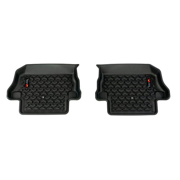 Rugged Ridge by RealTruck Floor Liners for Wrangler JLU 2-Door | Rear | 12950.49 | Compatible with 2018-2024 Jeep Wrangler JL 2-Door