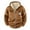 AA-Khaki, variant on BiZtdJrK Ugly Christmas Graphic Mens Sherpa Fleece Lined Hoodie Winter Warm Zip Up Hooded Sweatshirt Jacket Cargo Coats with Pockets, Khaki, XXXL