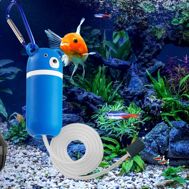 USB-Powered Aquarium Air Pump with Air Stone - Provide Oxygen