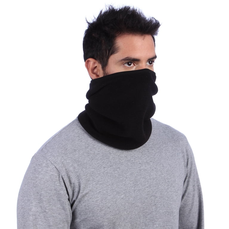 Kenyon Adult Black Fleece Neck Gaiter - Cozy Winter Essential