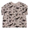 thumbnail image 3 of Playeras Jurassic World Niño Estampado Beige y Blanco Talla 6 2 Piezas, 3 of 4