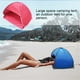 thumbnail image 5 of Greeniant Tienda de campaña Toldo de playa portátil Toldo de protección solar resistente a los rayos UV Tienda de pesca al aire libre, Azul, M carpas Carmín METRO, 5 of 6