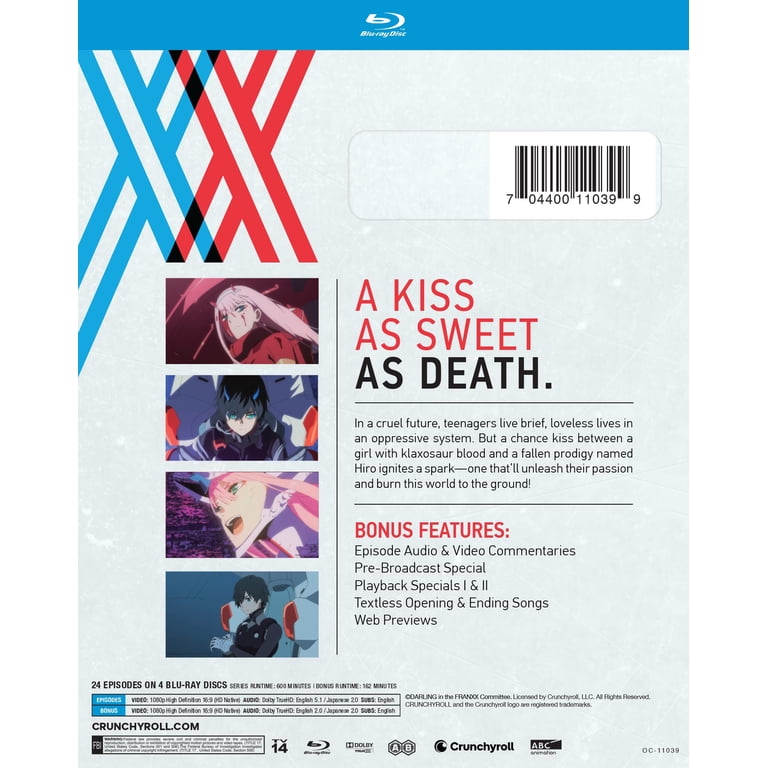 DARLING in the FRANXX: The Complete Season (Blu-ray) New - Walmart.com