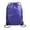 Purple, variant on Value Black Cord Drawstring Backpack, Style 8886