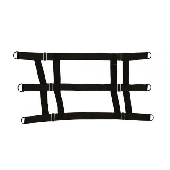 Showman Durable Black Nylon Stall Guard