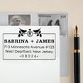 thumbnail image 1 of Personalized Custom Wedding Stamp Self Inking Return Address Rubber Stamp Proposal Gift Idea, 1 of 1