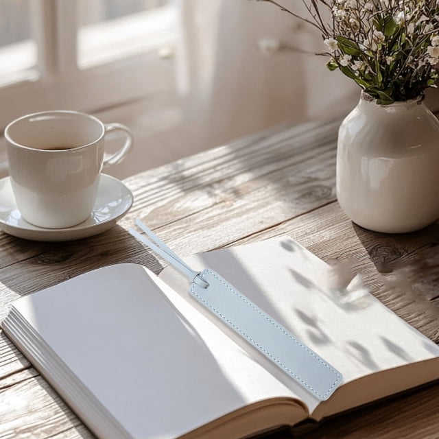 Xuewenshw Leather Bookmarks Bookmark Leather Rope Bookmarks Portable Long Strip Bookmarks Home Reading Paginators Easter Crafts for Adults