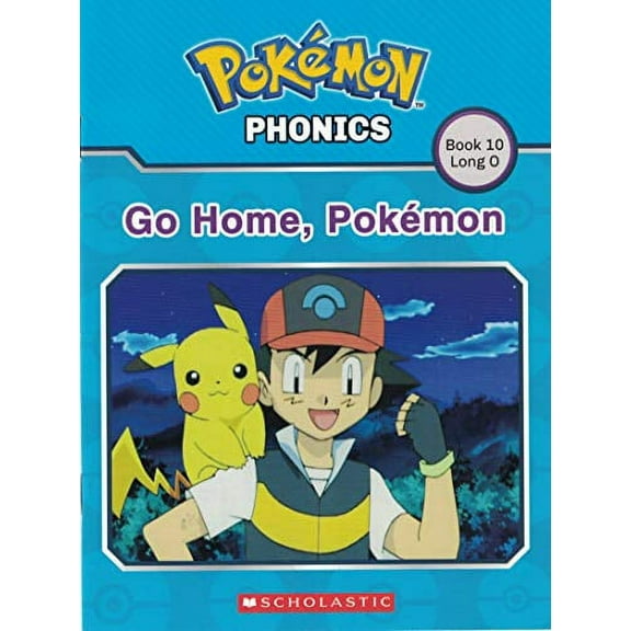 Pre-Owned Pokemon Phonics: Go Home, Pokemon (Book 10 Long O) Paperback
