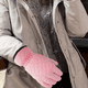 thumbnail image 4 of Guantes De Esquí De Invierno Simples De Malla para Mujer Impermeables Cálidos A Prueba De Viento,Rosado, 4 of 5