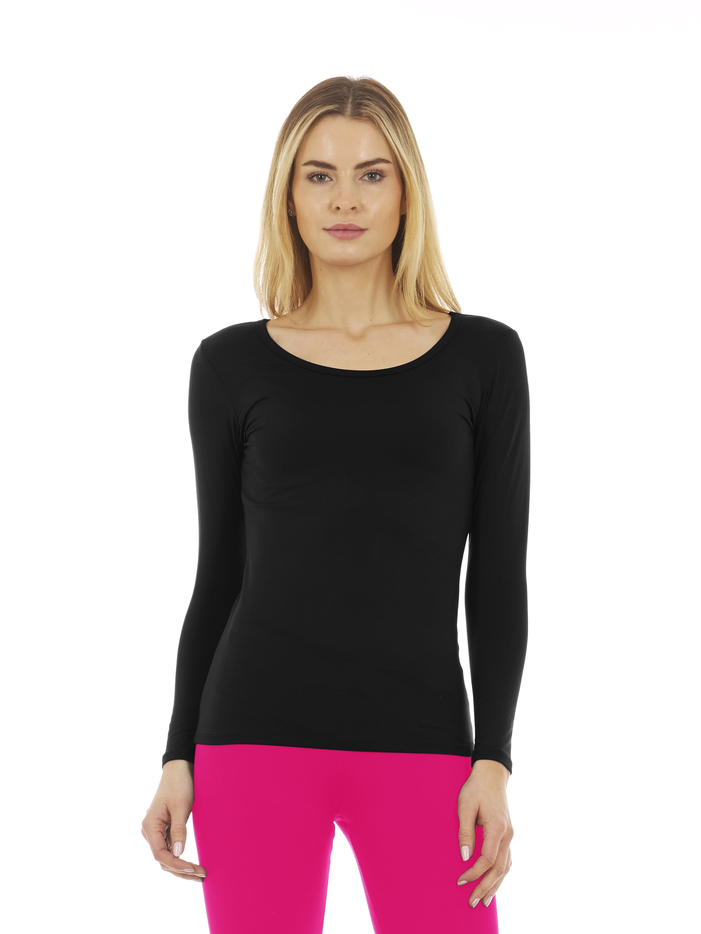 scoop neck thermal top