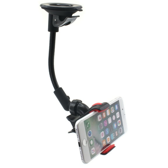 Dash Car Mount for BLU S91/Pro - Windshield Holder Swivel Rotating
