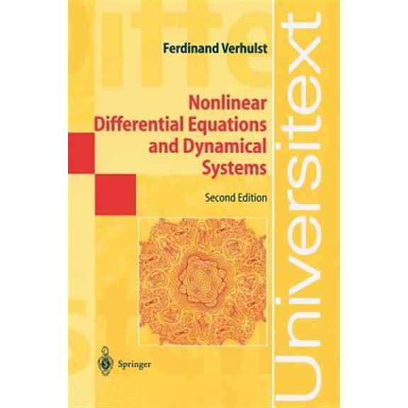 Pre-Owned Nonlinear Differential Equations and Dynamical Systems (Paperback) 3540609342 9783540609346