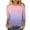 Pink, variant on LYEAA Cotton Blend Women Easter 3/4 Sleeve Printed Tops Round Neck Casual Spring T-Shirt Holiday Family Photo Outfits Navy XL