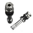 thumbnail image 5 of Car Tire Valve 4Pcs TR48E Bolt-in Car Tubeless Wheel Tire Valve Stem Dust Cap Cover Vehicle Stainless Steel Metal Straight Mouth, 5 of 5