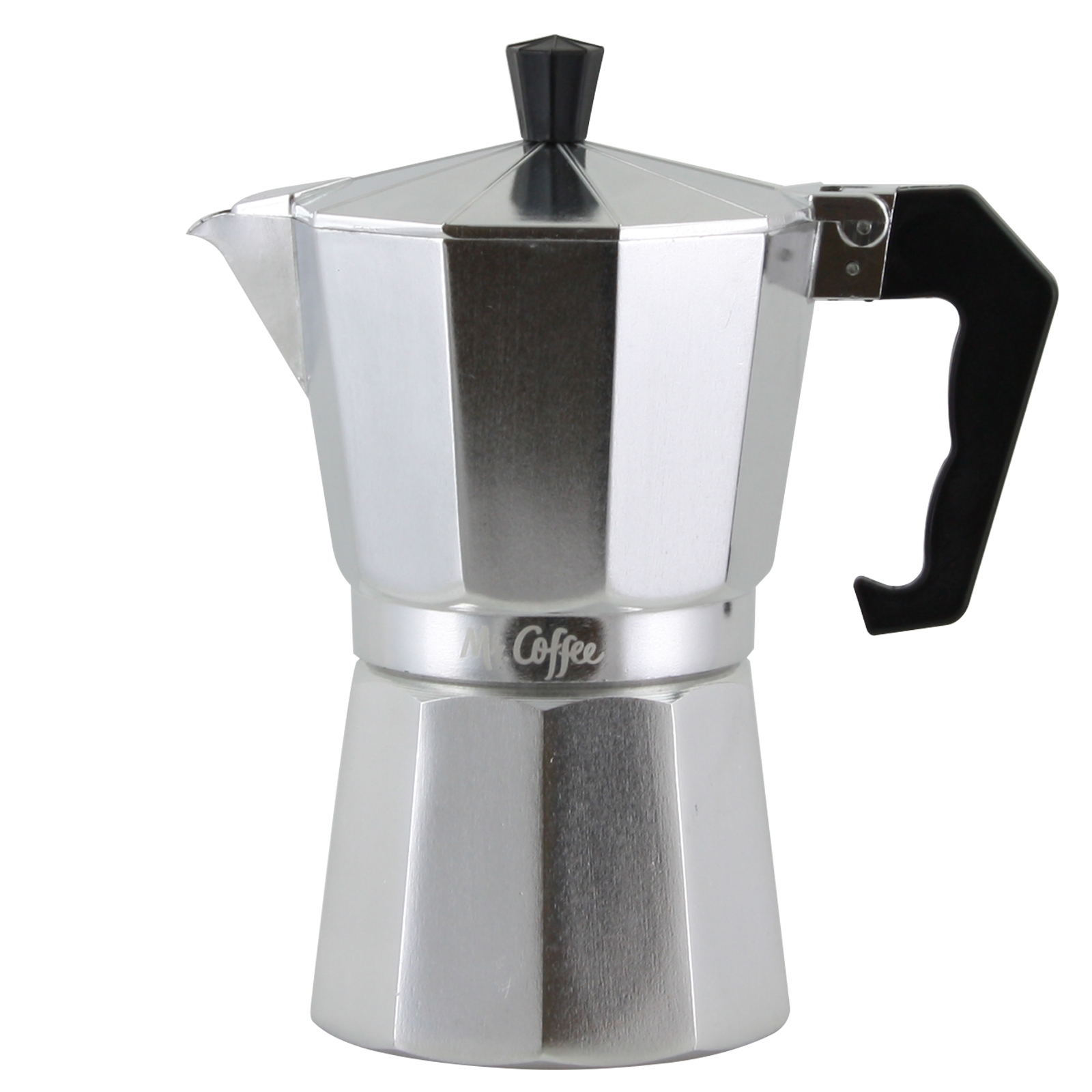 Coffeeware Stovetop Espresso & Moka Pots Coffee Pot double valve Mocha pot  cafe pot 304 stainless+glass Espresso pot 160/240 Ml