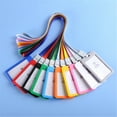 thumbnail image 4 of Hall Pass Lanyards Unbreakable Plastic School Passes Set for Teachers and Classroom Supplies Including Hall Passes of Nurse, Restroom, Library, Office(10 Pack) Multicolor, 2.75x4.4", 4 of 7