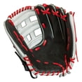 thumbnail image 2 of Guante de sóftbol Miken PLAYERS SERIES 13.5" LHT negro y blanco, 2 of 9
