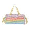 thumbnail image 1 of Bolsa de viaje ligera para hombre y mujer, bolso de mano de gran capacidad para natación, gimnasio y fitness Amarillo, 1 of 8