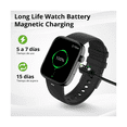thumbnail image 3 of Smartwatch 1.9 Mujer Hombres Reloj Inteligente Belug, Negro, 3 of 5