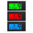 thumbnail image 6 of ABS Digital Car Electronic Clock with Calendar and Thermometer for Dashboard Use, 6 of 8