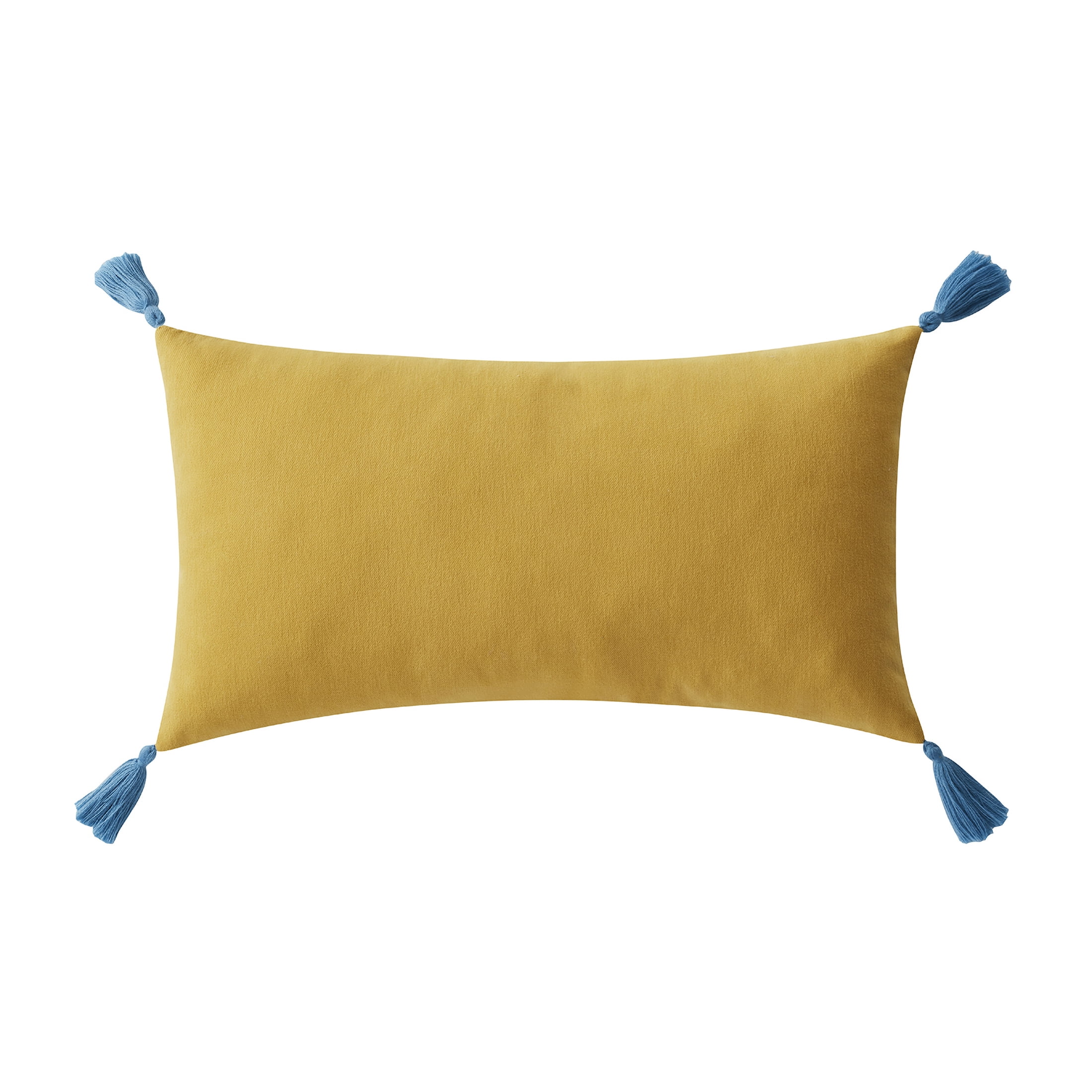 Mainstays 12" x 22" Happy Multicolored Polyester Decorative Pillow