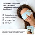 thumbnail image 7 of FACEMOON Self-Heating Warming Steam Eye Mask – 16 Count, Disposable Moist Heat for Dry Eyes and Fatigue Relief, Odorless, 7 of 7