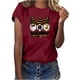 thumbnail image 2 of Pntutb, camiseta de manga corta suelta con cuello redondo y estampado informal a la moda para mujer, camisetas Pntutb Pntutb-7203, 2 of 6