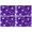 Halloween Purple Spider-1, variant on Halloween Purple Spider Web Pattern Summer Placemats Table Placemats Set Of 4-Linen Kitchen Washable Placemats Table Mats 11.8"x17.7" Non-Slip Heat Resistant