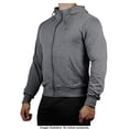 thumbnail image 3 of Sudadera Wilson Talla M con Cierre y Bolsas Laterales de French Terry Gris Oxford, 3 of 4