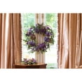 thumbnail image 2 of Melrose International Hydrangea Floral Wreath 22"D, 2 of 2