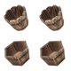 thumbnail image 1 of Adorno De Decoración De Patio De Jardín Hexagonal De Maceta De De 4 Piezas Cola Macetas de madera para el hogar de 4 piezas, 1 of 5