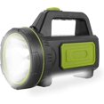 thumbnail image 1 of Linterna LED ultra potente recargable por USB de 135000 lúmenes y 6000 mAh con luz lateral. Linterna impermeable de alta potencia para emergencias, senderismo y camping., 1 of 5