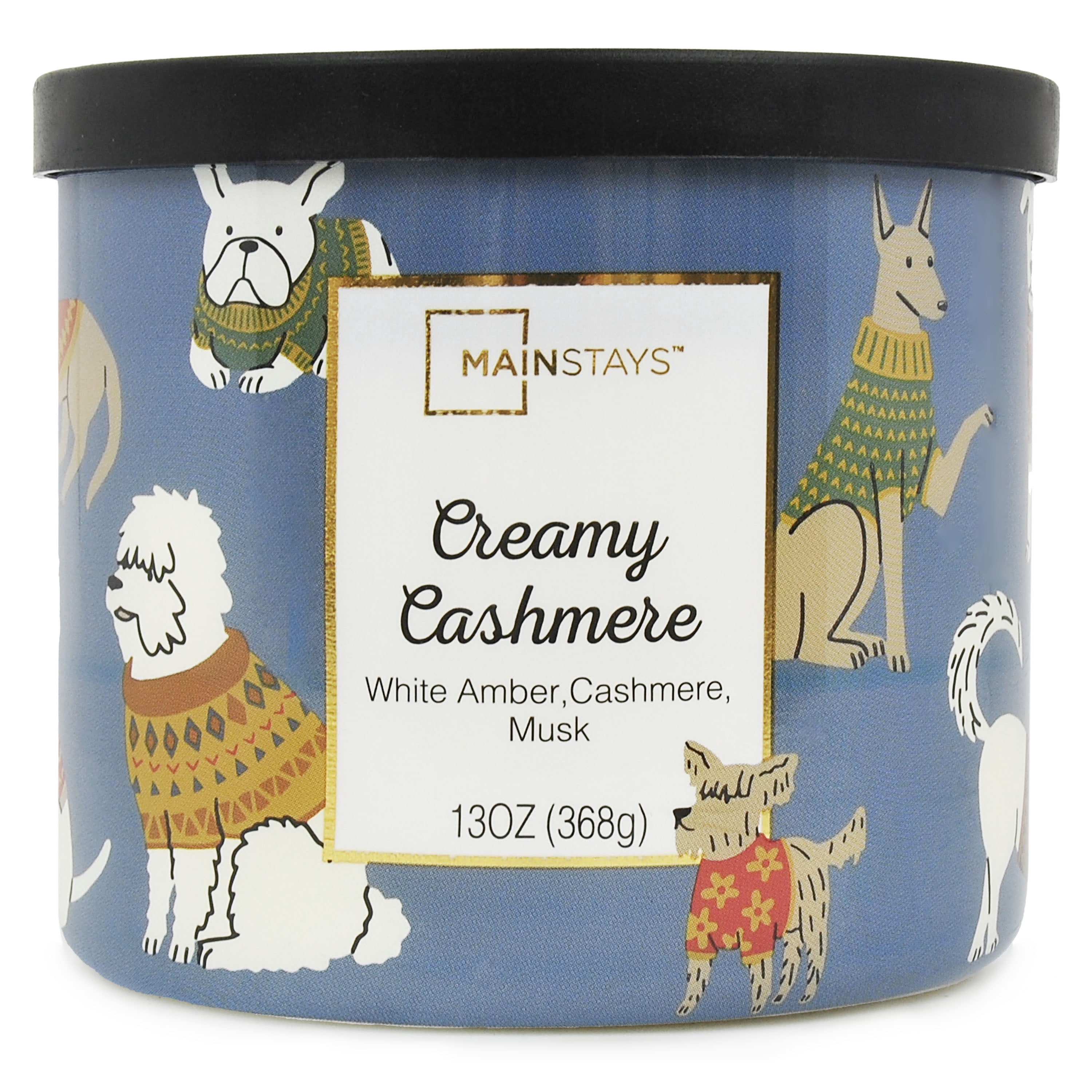 Mainstays Creamy Cashmere Fall Candle, 13 ounce